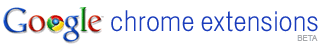 Google Chrome Extention Gallery ロゴ Google Chrome Extention Gallery ロゴ